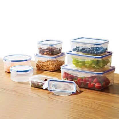 Home Plastic Food Storage Set with Locking Lid DailySale