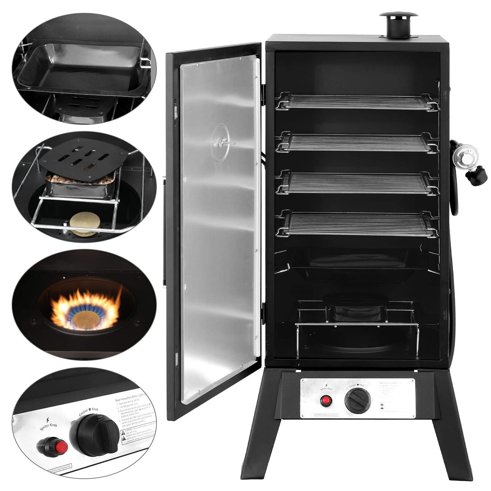 Homfa Vertical Electric Smoker and Grill DailySale