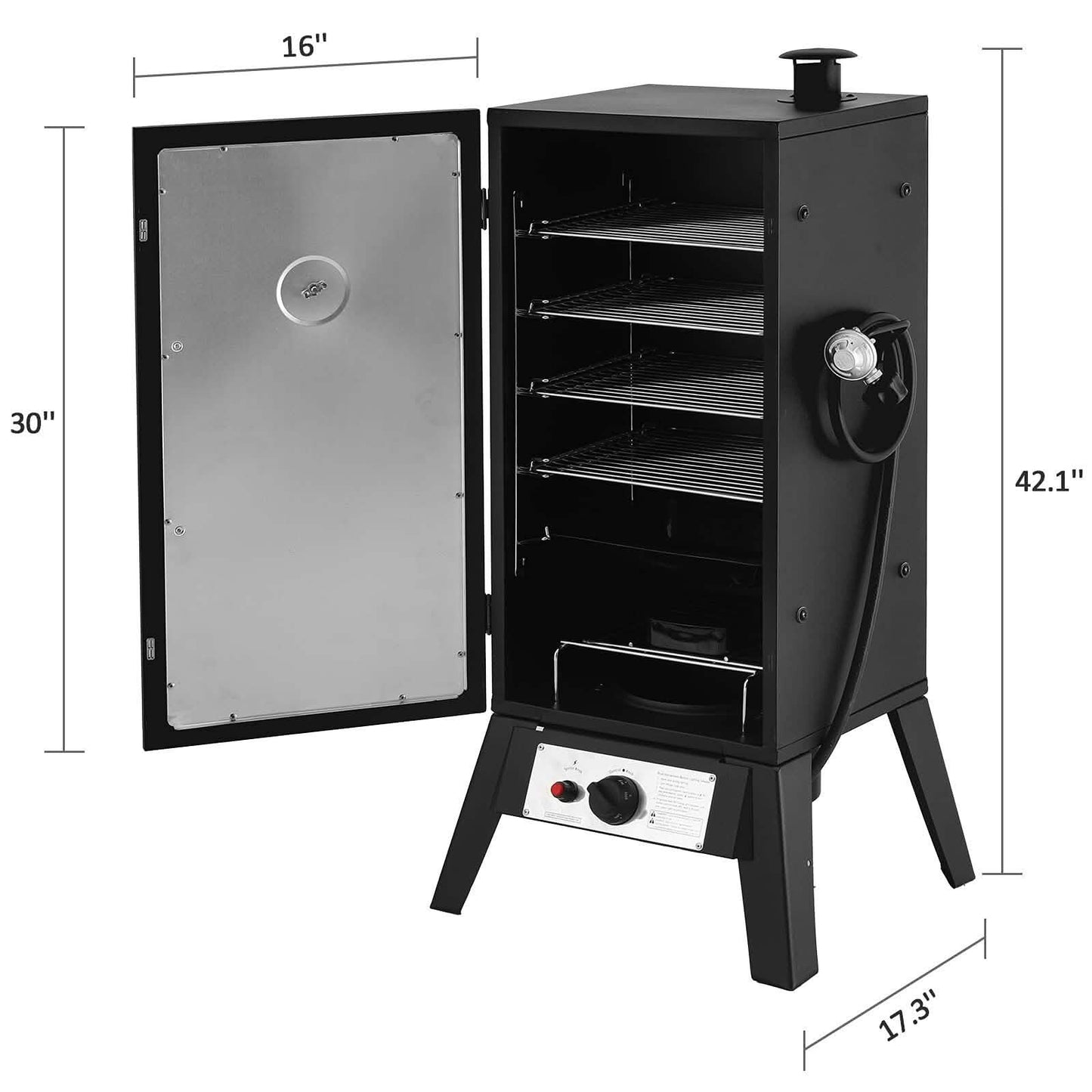 Homfa Vertical Electric Smoker and Grill DailySale
