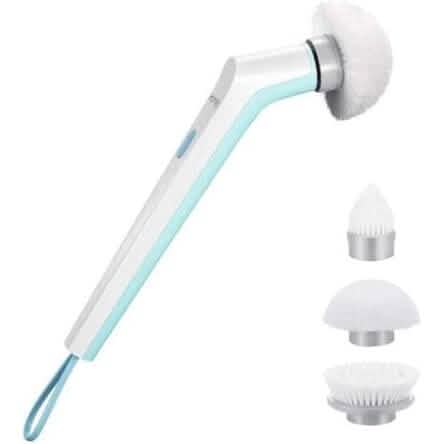 HOMITT Cordless Power Scrubber Electric with 3 Cleaning Brush Heads DailySale