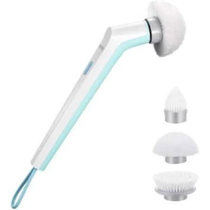 HOMITT Cordless Power Scrubber Electric with 3 Cleaning Brush Heads DailySale