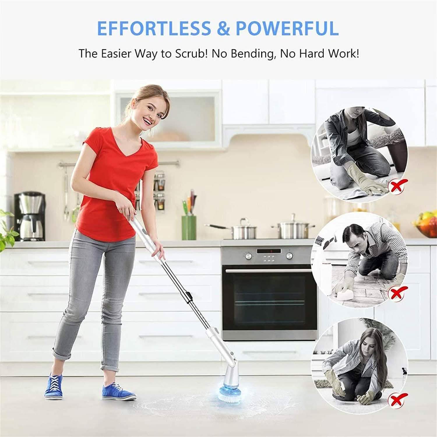 Homitt Electric Spin Scrubber Brush DailySale
