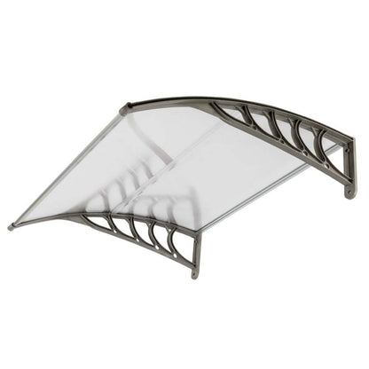 Hommoo 40"x 40" Polycarbonate Window Door Awning DailySale