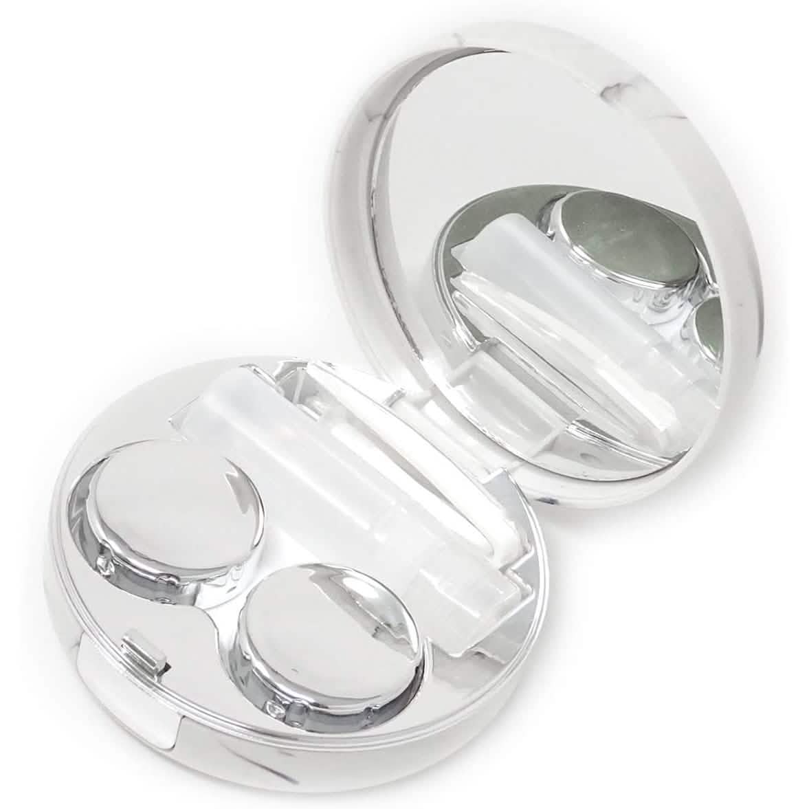 Honbay Fashion Marble Contact Lens Case with Mirror DailySale
