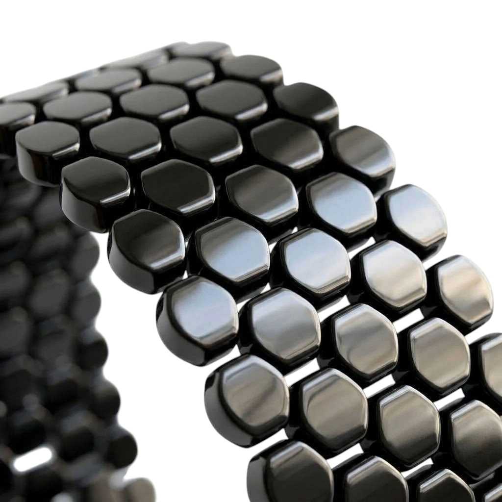 Honeycomb Metal Strap Anhem