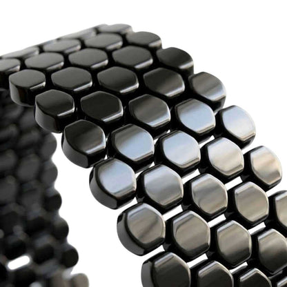 Honeycomb Metal Strap Anhem