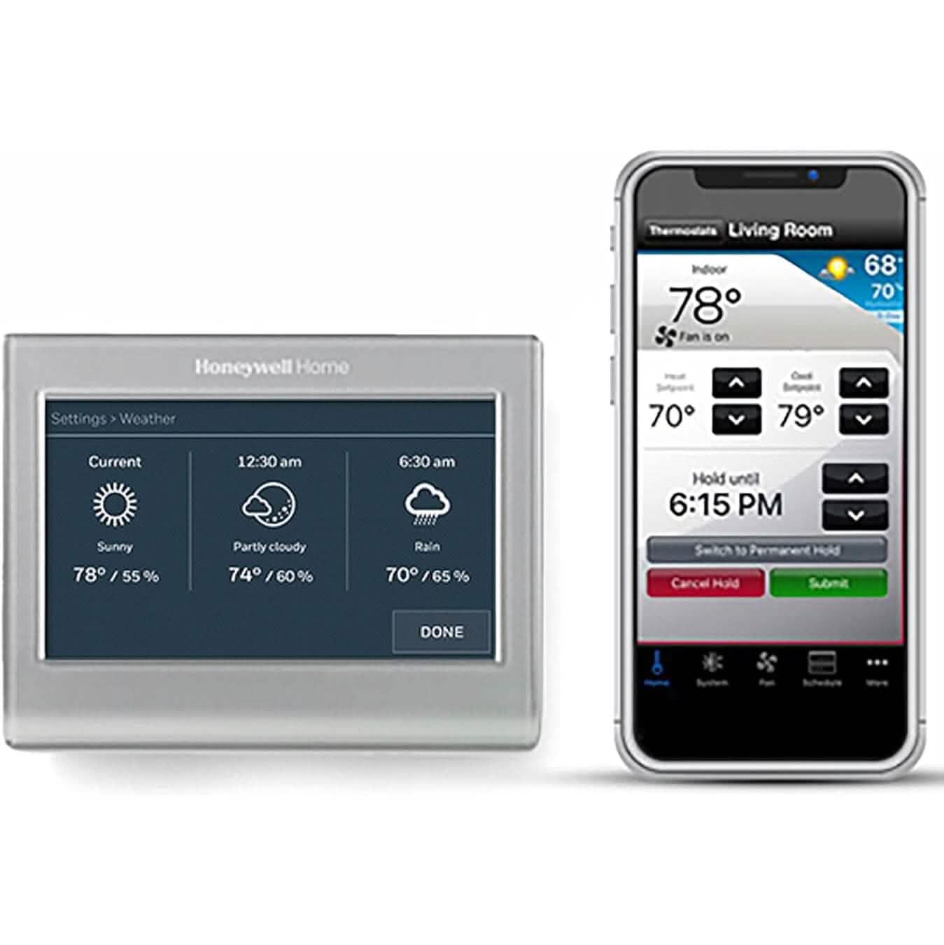 Honeywell Home RTH9585WF Wi-Fi Smart Color Thermostat  (Refurbished) DailySale