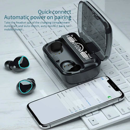 Hornorm Bluetooth 5.1 Earphones Auto Pairing Bluetooth Headphones DailySale
