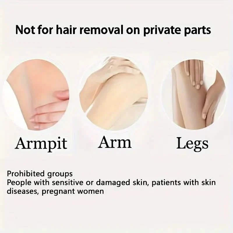 Hot Crystal Physical Hair Removal Eraser Glass Hair Remover Painless Epilator DailySale