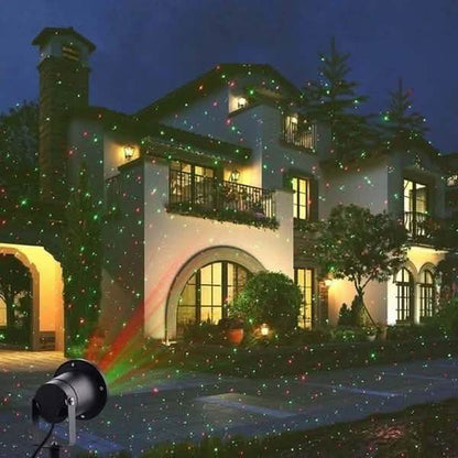 Hot Outdoor Indoor Waterproof Green & Red Laser Projector Light DailySale