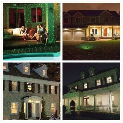 Hot Outdoor Indoor Waterproof Green & Red Laser Projector Light DailySale