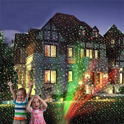 Hot Outdoor Indoor Waterproof Green & Red Laser Projector Light DailySale