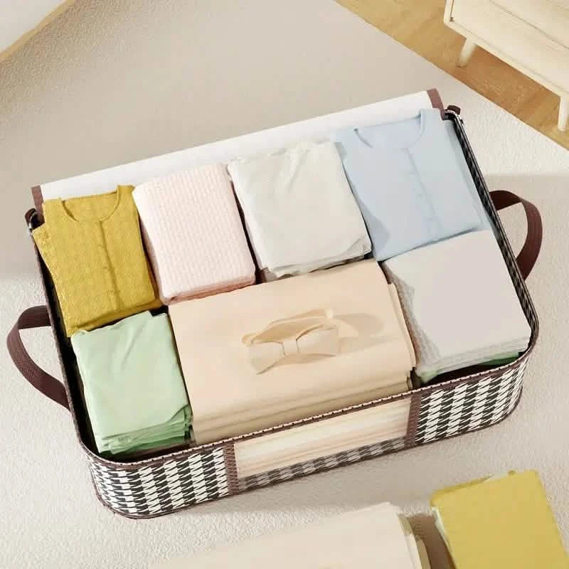 Houndstooth Large Storage Bag DailySale