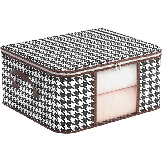 Houndstooth Large Storage Bag DailySale