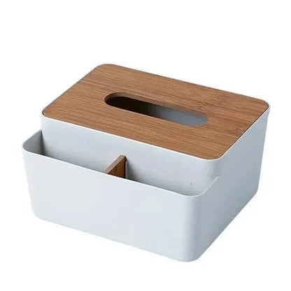 Household Simple Wood Grain Paper Box DailySale