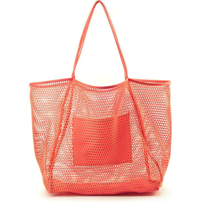 HOXIS Mesh Beach Tote Women's Shoulder Bag DailySale