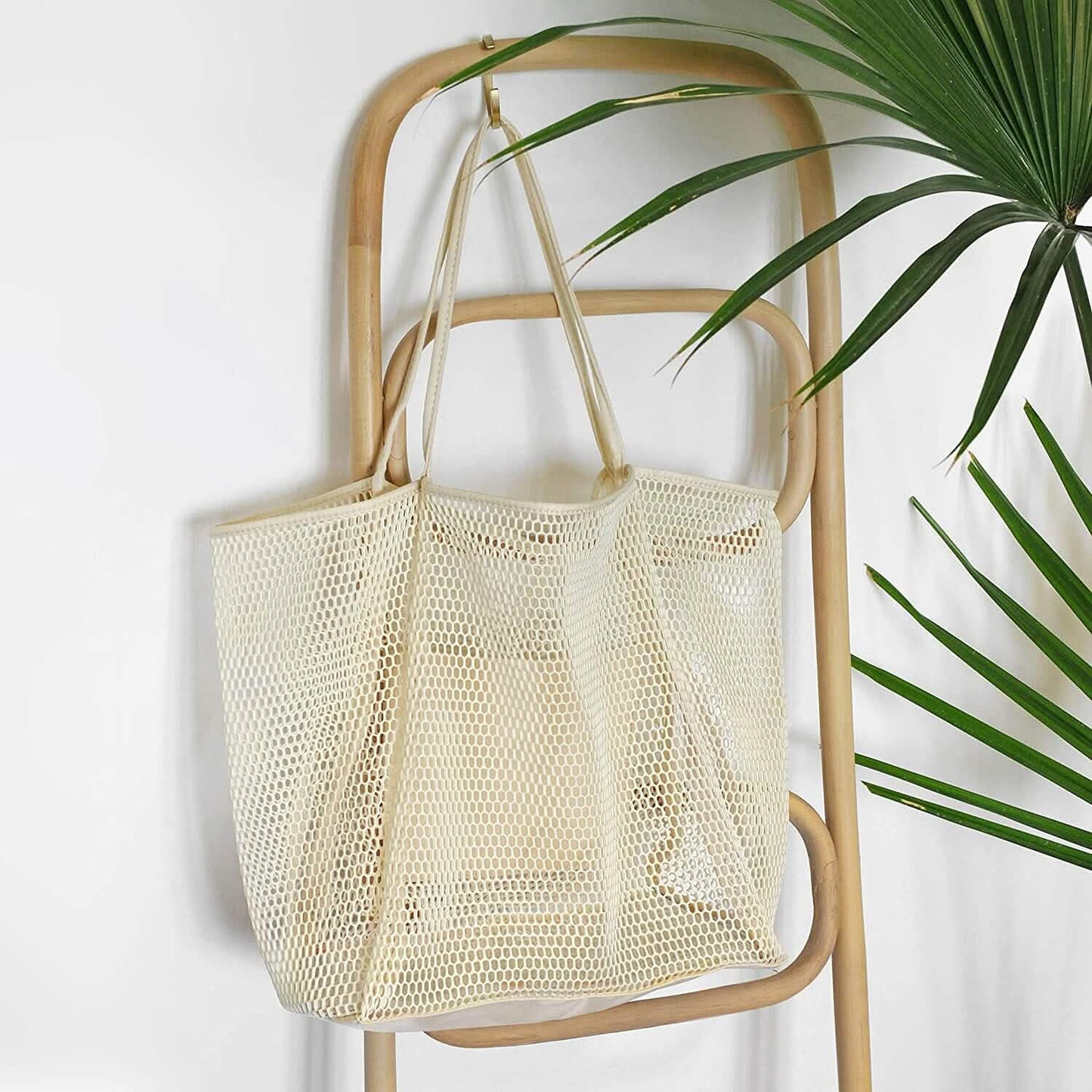 HOXIS Mesh Beach Tote Women's Shoulder Bag DailySale