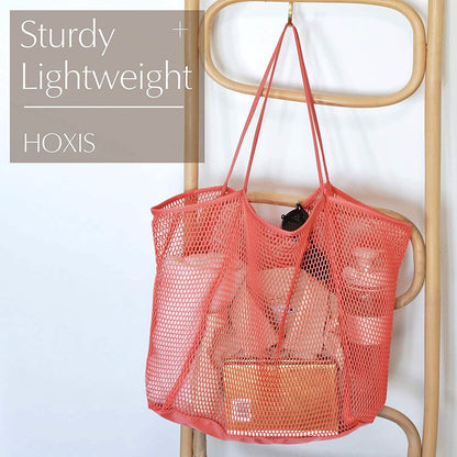 HOXIS Mesh Beach Tote Women's Shoulder Bag DailySale