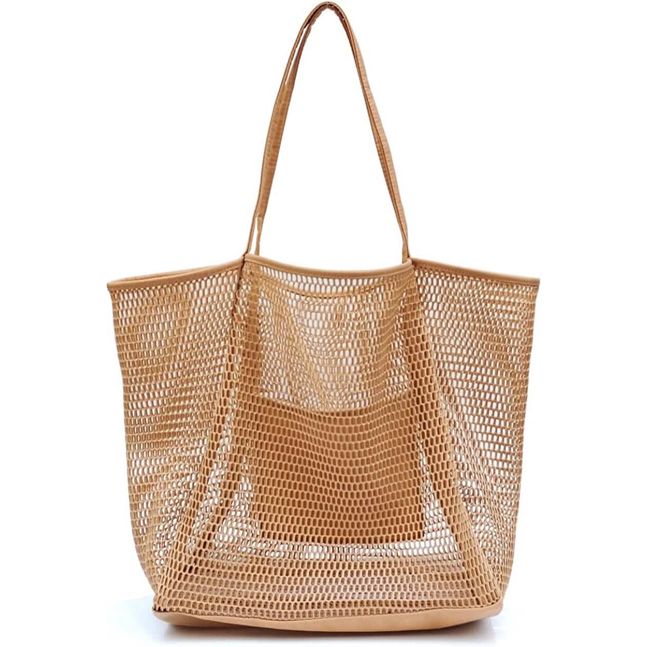 HOXIS Mesh Beach Tote Women's Shoulder Bag DailySale
