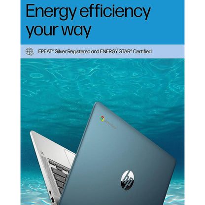 HP 14a-na0220nr, 14" HD Chromebook Intel Celeron N4120, 4GB RAM, 64GB eMMC (Refurbished) DailySale