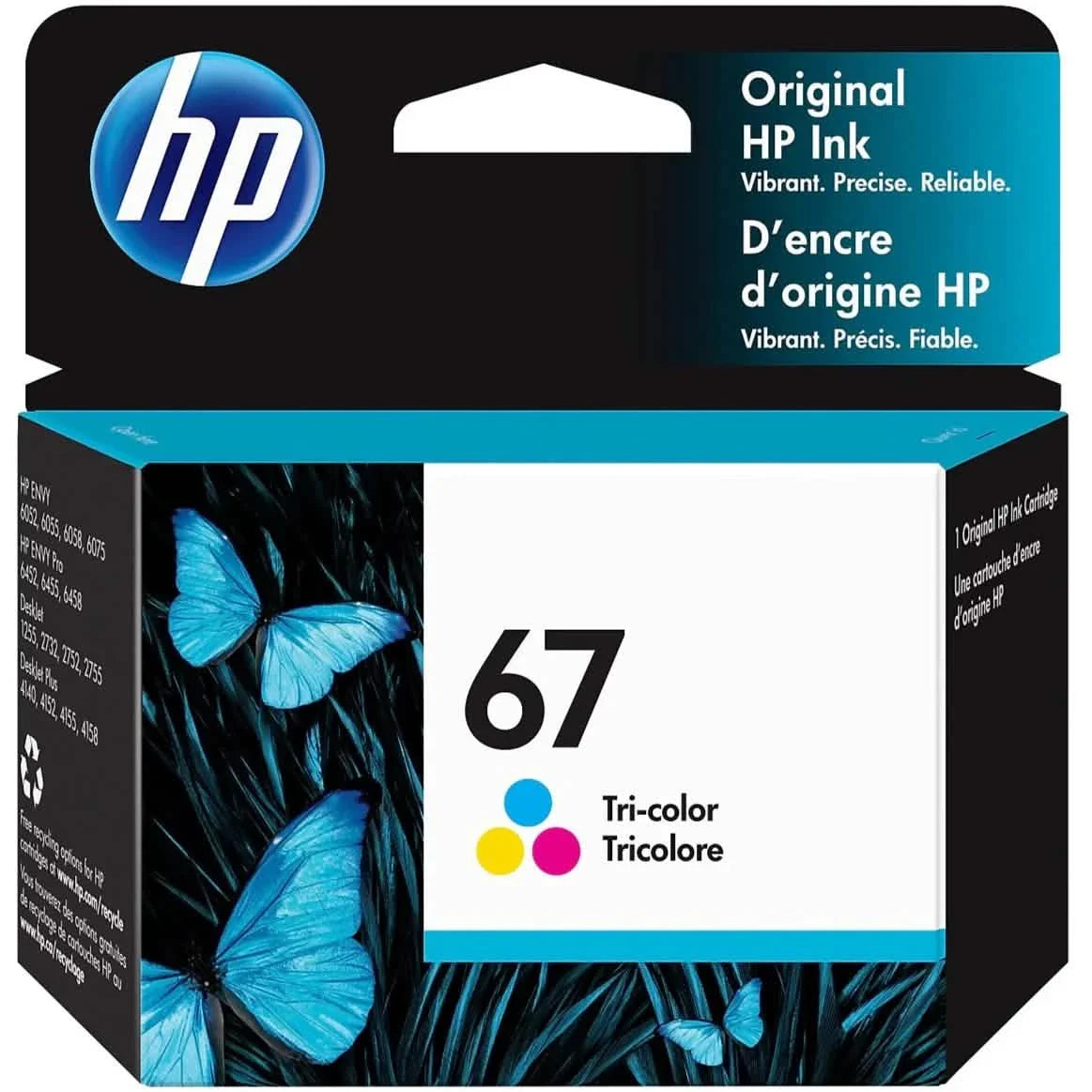 HP 67 Original Ink Cartridge 3YM55AN 3YM56AN DailySale