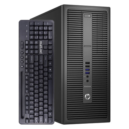 HP 800G2 Intel Core i5 16GB RAM 512GB SSD Windows 10 Pro WiFi Tower PC (Refurbished) DailySale