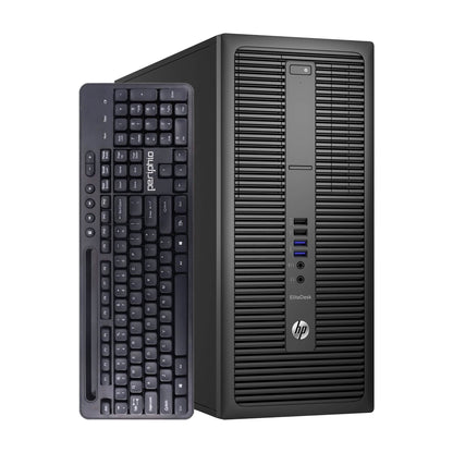 HP 800G2 Intel Core i7 16GB RAM 512GB SSD Windows 10 Pro WiFi Tower PC (Refurbished) DailySale