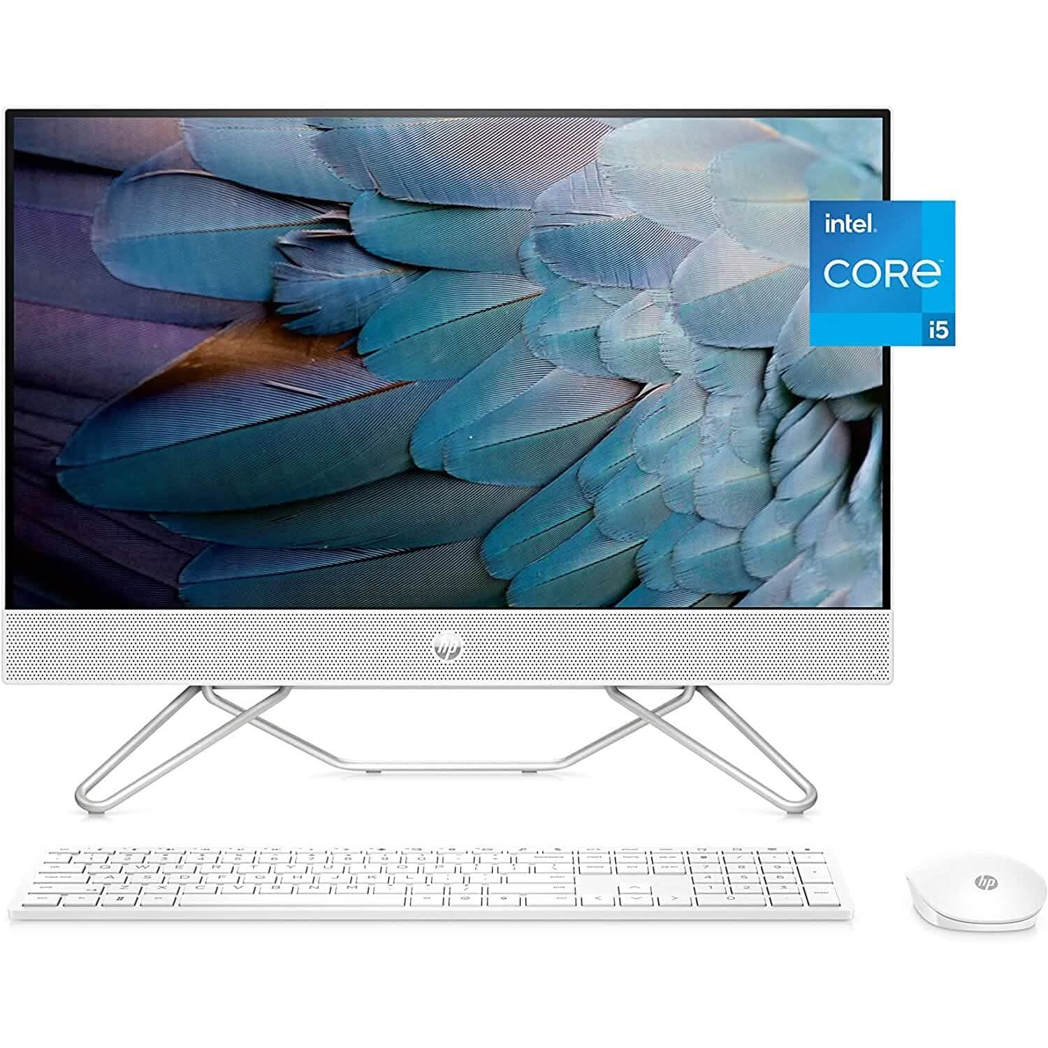 HP All-in-One Bundle PC, 23.8" FHD Touchscreen Display, Intel Core i5-1235U 8GB RAM 512GB SSD (Refurbished) DailySale