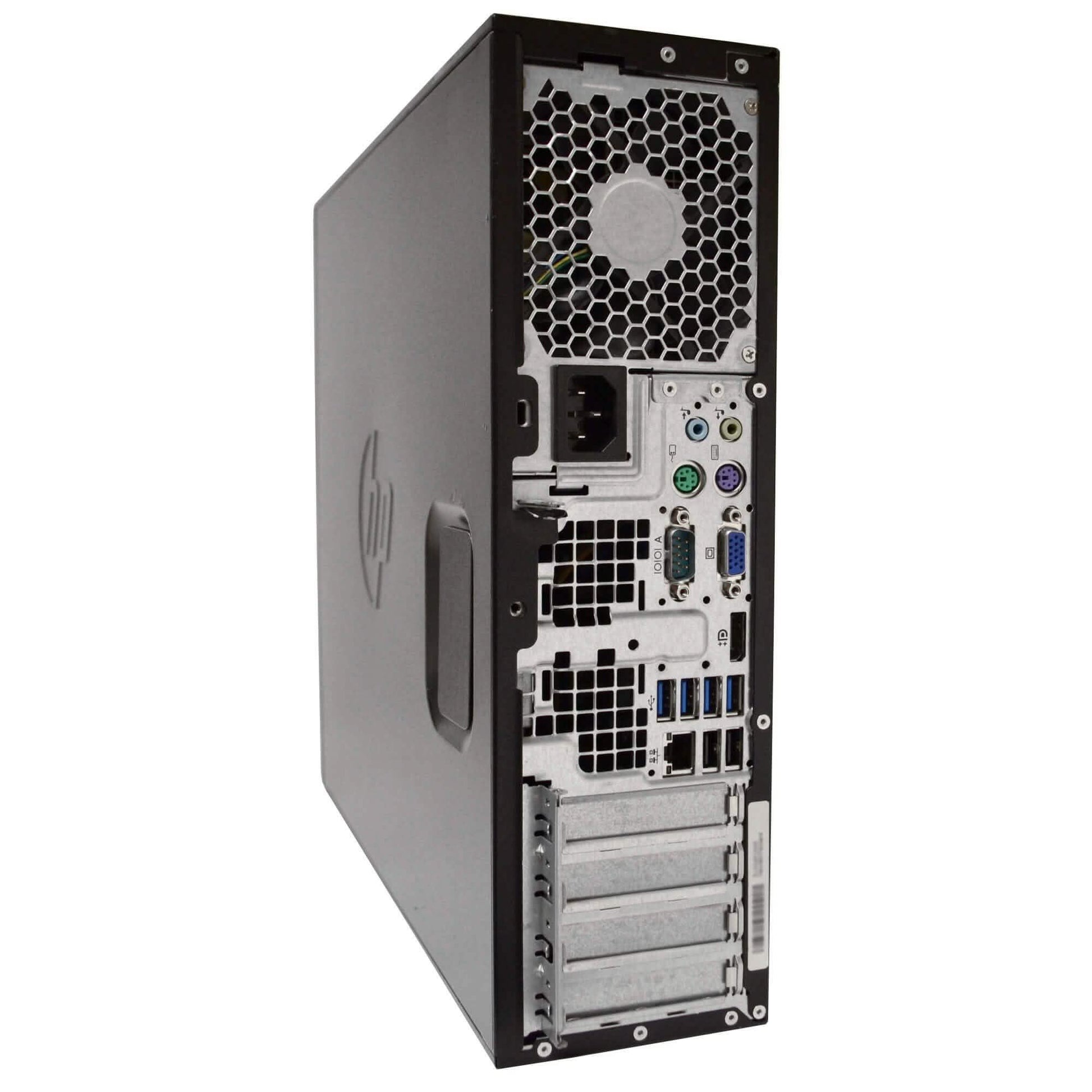 HP Compaq 6300 Desktop Computer PC 3.20 GHz Intel i5 Quad Core Gen 3 with 24" FlatScreen Monitor (Refurbished) DailySale