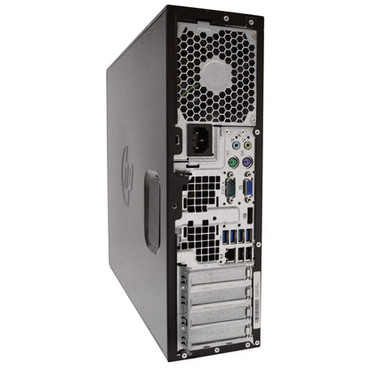 HP Compaq 6300 Desktop Computer PC 3.20 GHz Intel i5 Quad Core Gen 3 with 24" FlatScreen Monitor (Refurbished) DailySale