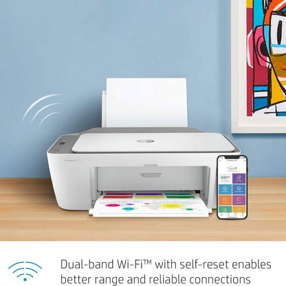 HP DeskJet 2755 All-in-One Inkjet Printer Scanner and Copier (Refurbished) DailySale
