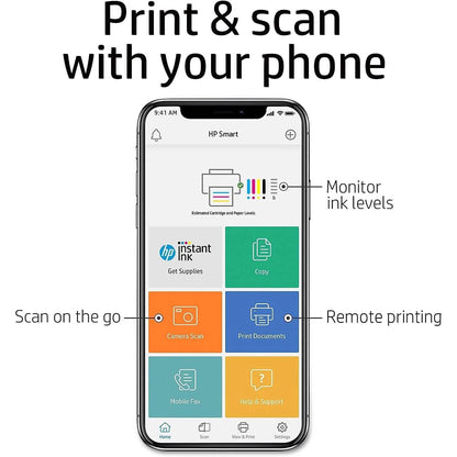 HP DeskJet 3755 Compact All-in-One Wireless Printer (Refurbished) DailySale