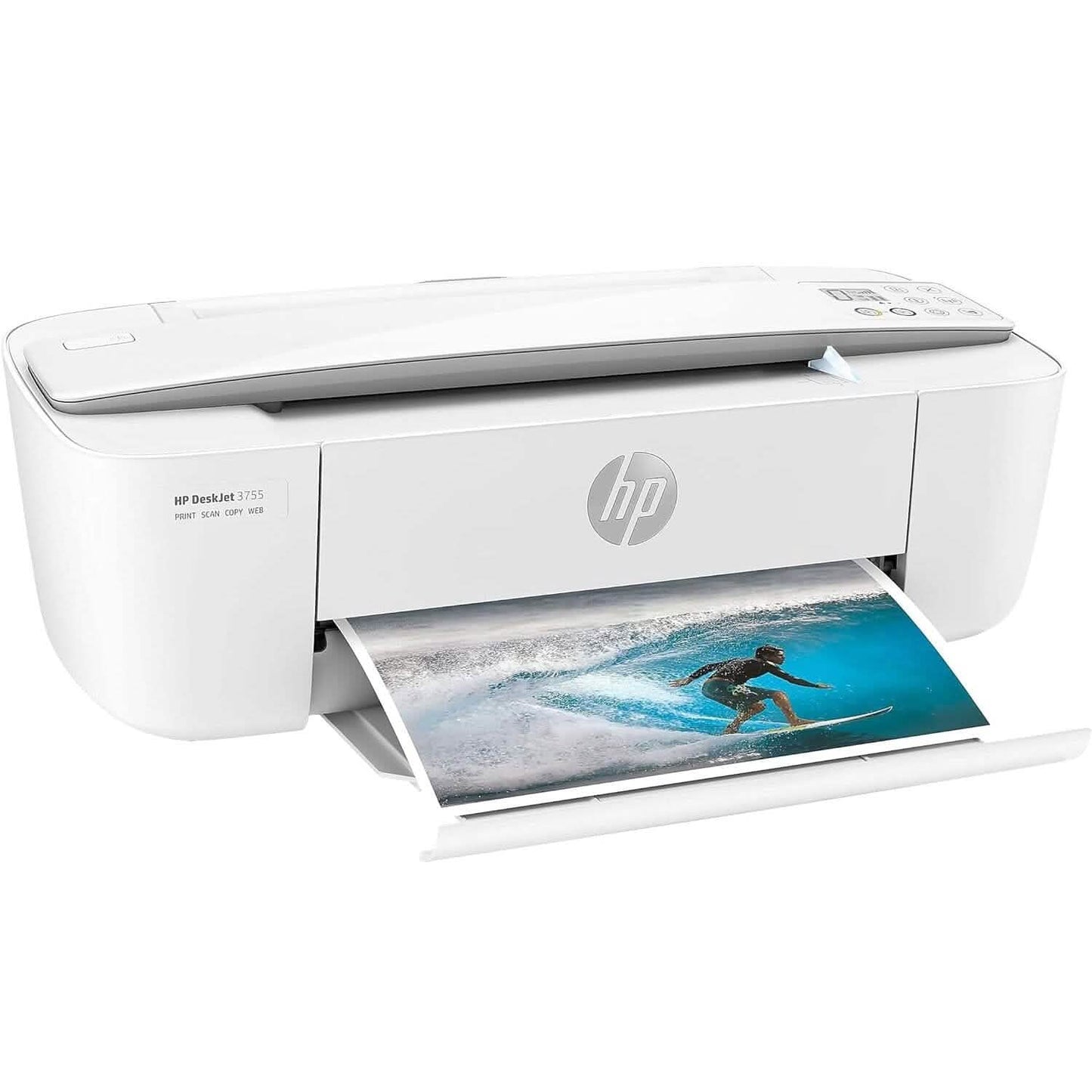 HP DeskJet 3755 Compact All-in-One Wireless Printer (Refurbished) DailySale
