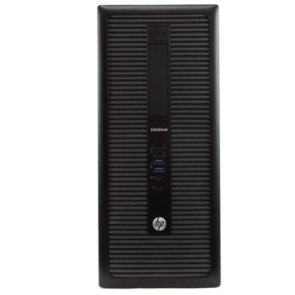 HP EliteDesk 800 G1 PC Windows 10 with 22" Widescreen Monitor (Refurbished) DailySale