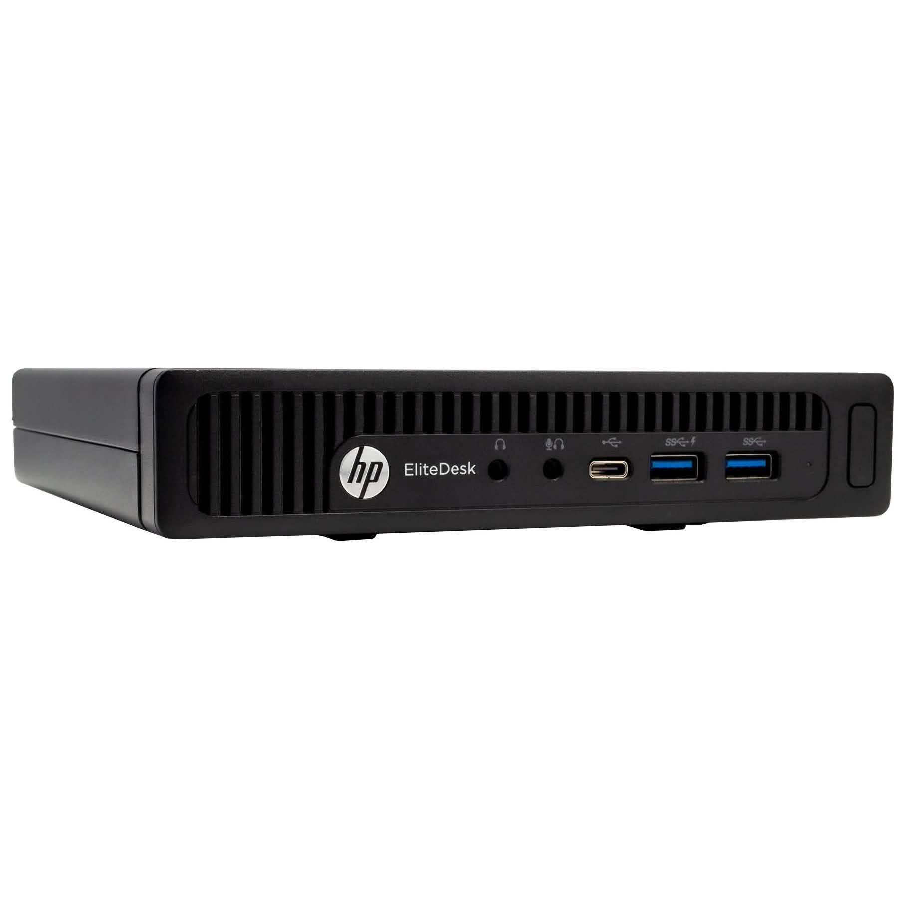 HP EliteDesk 800G1 Tiny Form Factor Computer PC 240GB SSD Windows 10 Professional (Refurbished) DailySale
