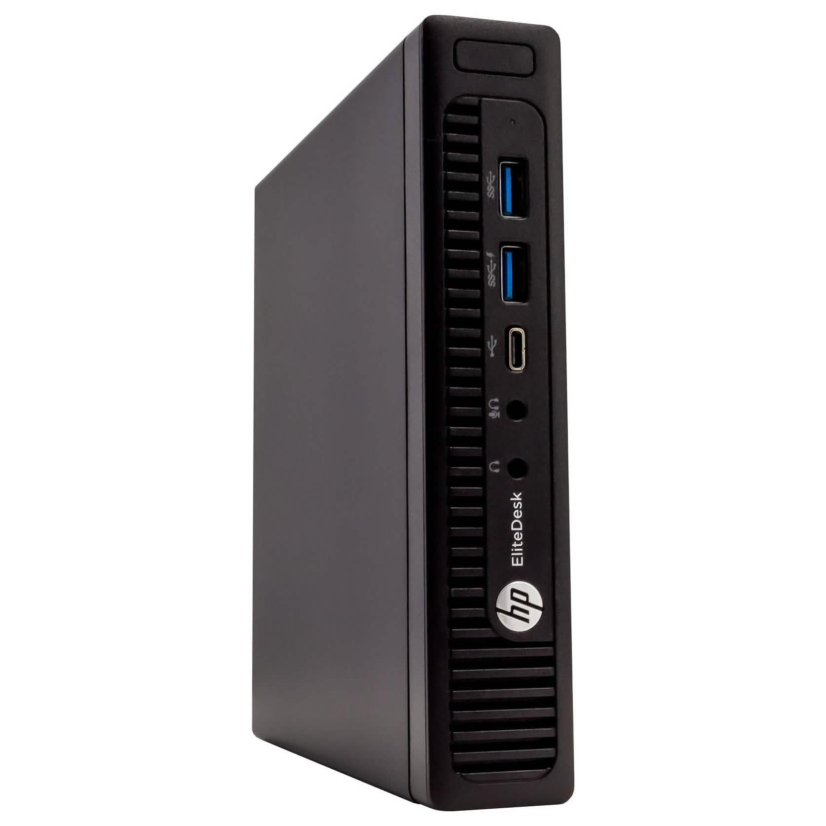 HP EliteDesk 800G1 Tiny Form Factor Computer PC 240GB SSD Windows 10 Professional (Refurbished) DailySale