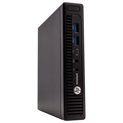 HP EliteDesk 800G1 Tiny Form Factor Computer PC 240GB SSD Windows 10 Professional (Refurbished) DailySale