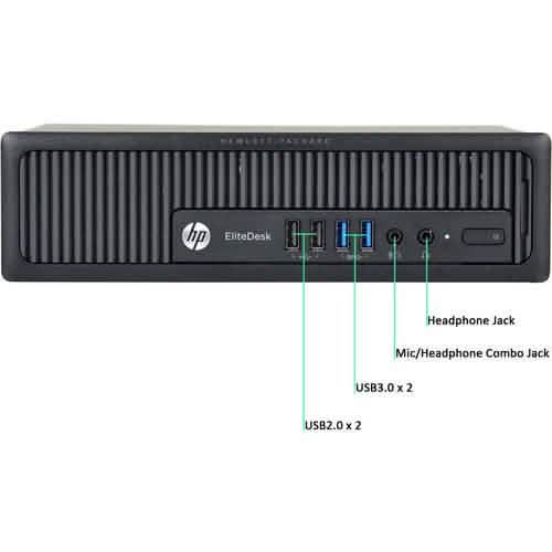 HP EliteDesk 800G1 Ultra Small Form Factor Computer PC (Refurbished) DailySale