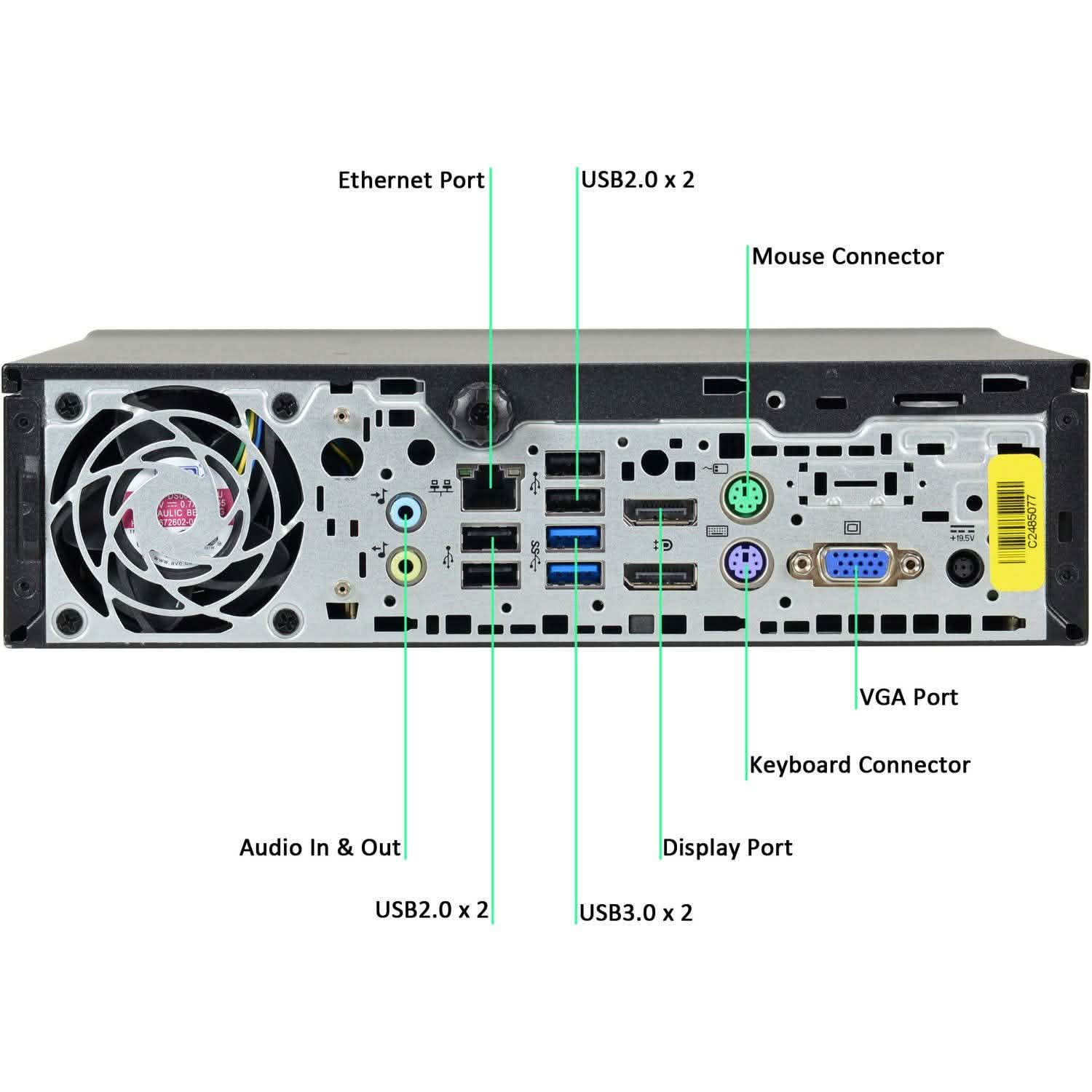 HP EliteDesk 800G1 Ultra Small Form Factor Computer PC (Refurbished) DailySale