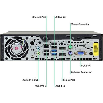 HP EliteDesk 800G1 Ultra Small Form Factor Computer PC (Refurbished) DailySale