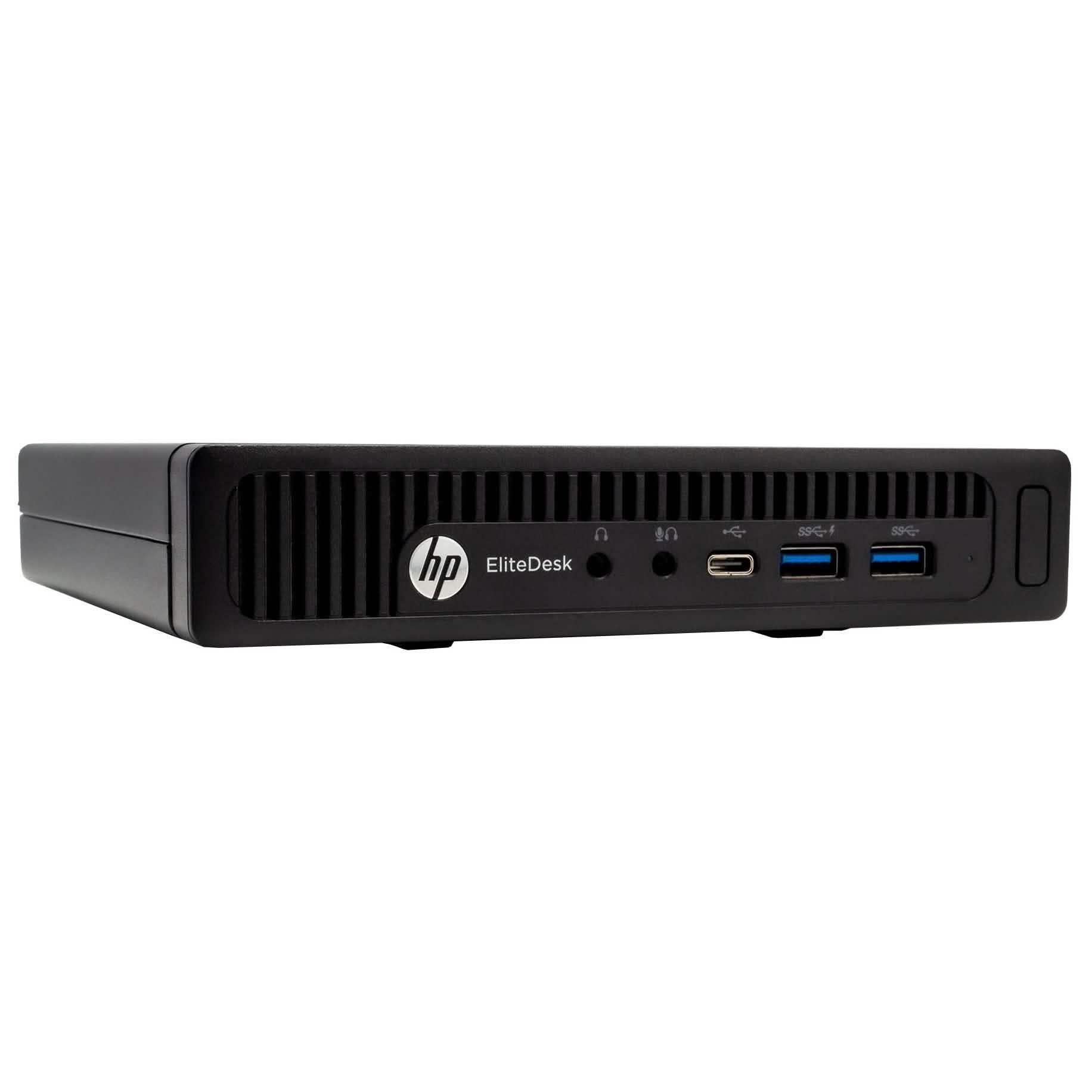 HP EliteDesk 800G14 Tiny Form Factor Computer PC - Windows 10 Professional 64 bit (Refurbished) DailySale