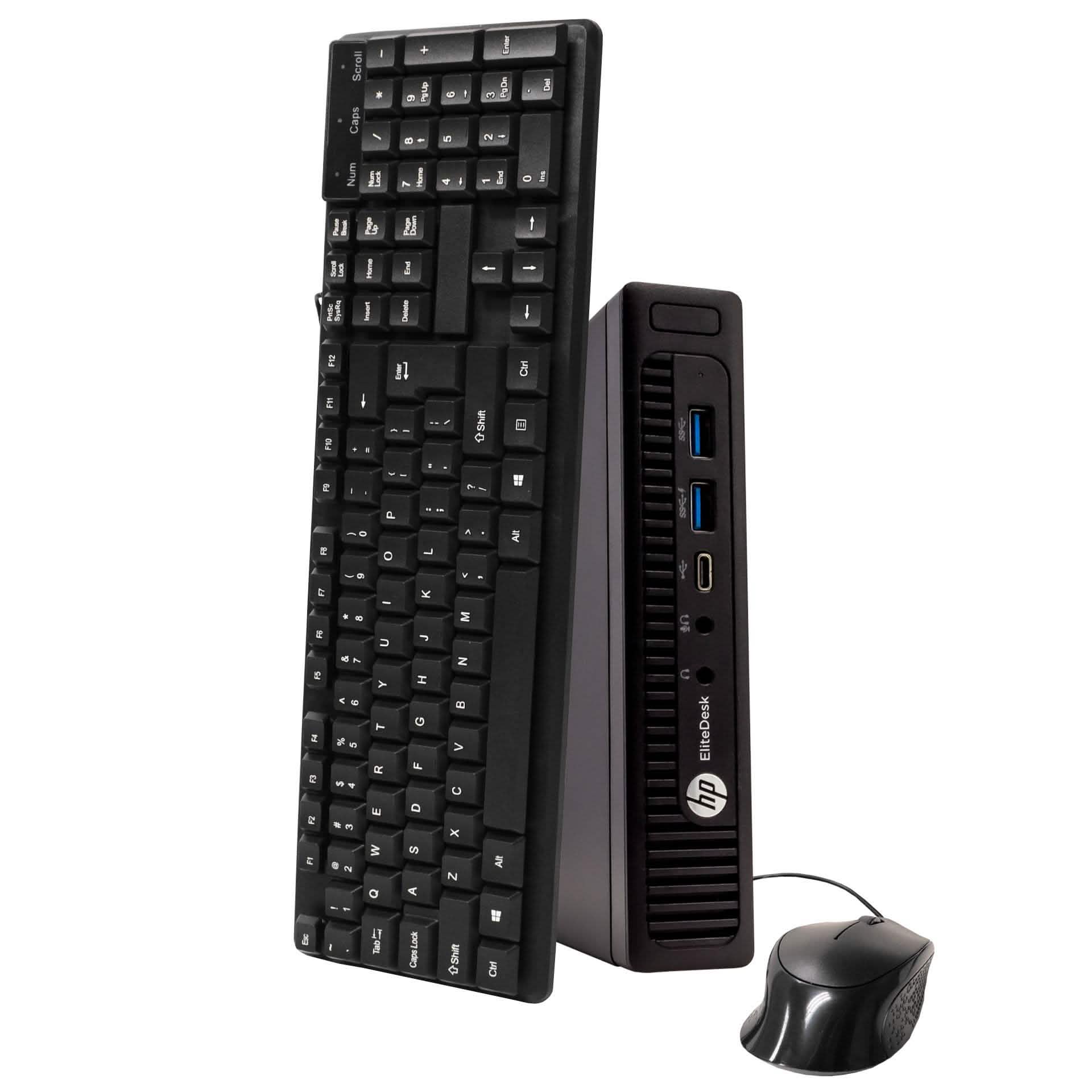 HP EliteDesk 800G14 Tiny Form Factor Computer PC - Windows 10 Professional 64 bit (Refurbished) DailySale