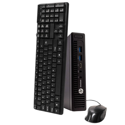 HP EliteDesk 800G14 Tiny Form Factor Computer PC - Windows 10 Professional 64 bit (Refurbished) DailySale