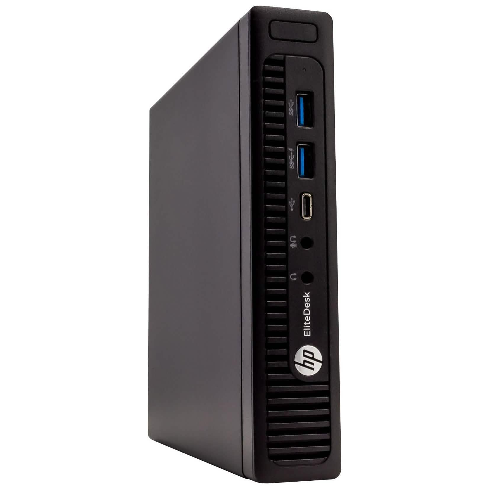 HP EliteDesk 800G14 Tiny Form Factor Computer PC - Windows 10 Professional 64 bit (Refurbished) DailySale