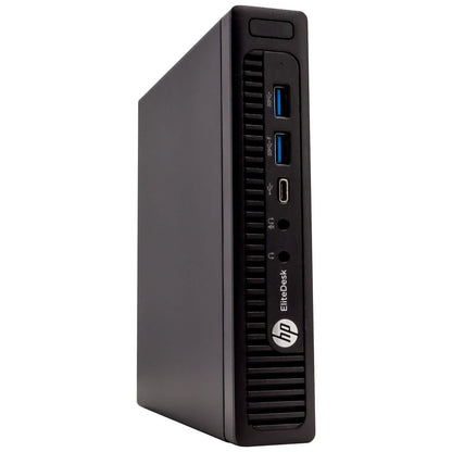 HP EliteDesk 800G14 Tiny Form Factor Computer PC - Windows 10 Professional 64 bit (Refurbished) DailySale