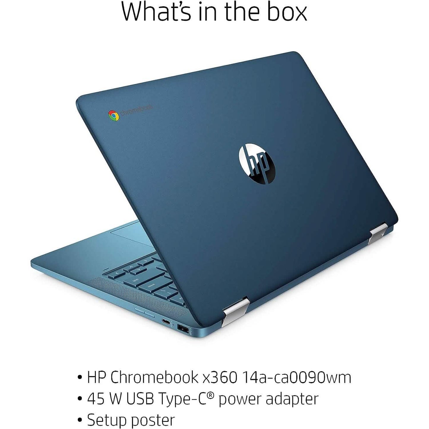 HP Laptop X360 14a Chromebook 14" HD Touchscreen (Refurbished) DailySale