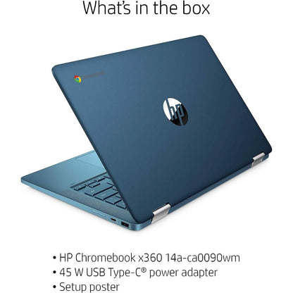 HP Laptop X360 14a Chromebook 14" HD Touchscreen (Refurbished) DailySale