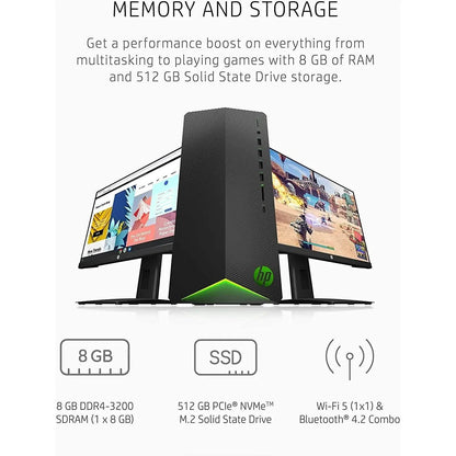 HP Pavilion Gaming PC AMD Ryzen 5 5600G Processor (Refurbished) DailySale