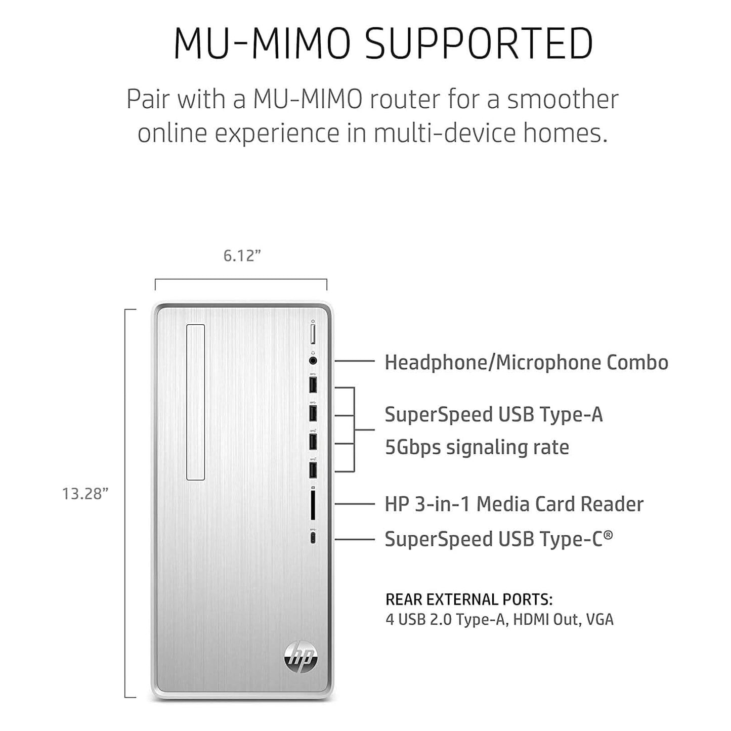 HP Pavilion TP01-2019 Desktop Mini Tower (Refurbished) DailySale