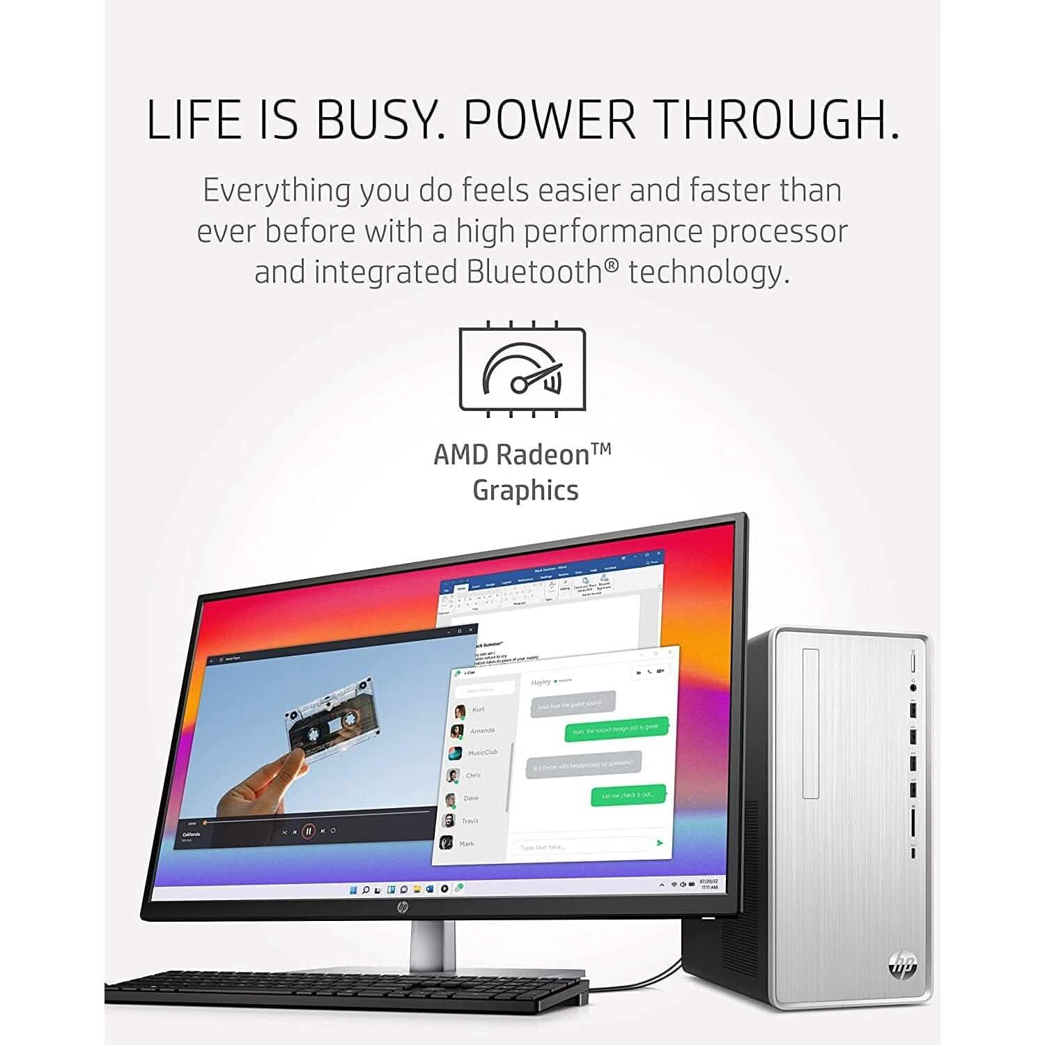 HP Pavilion TP01-2019 Desktop Mini Tower (Refurbished) DailySale